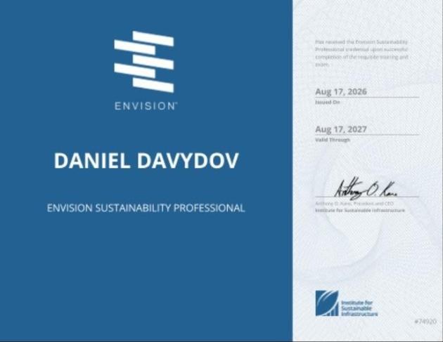 ENV SP certificate